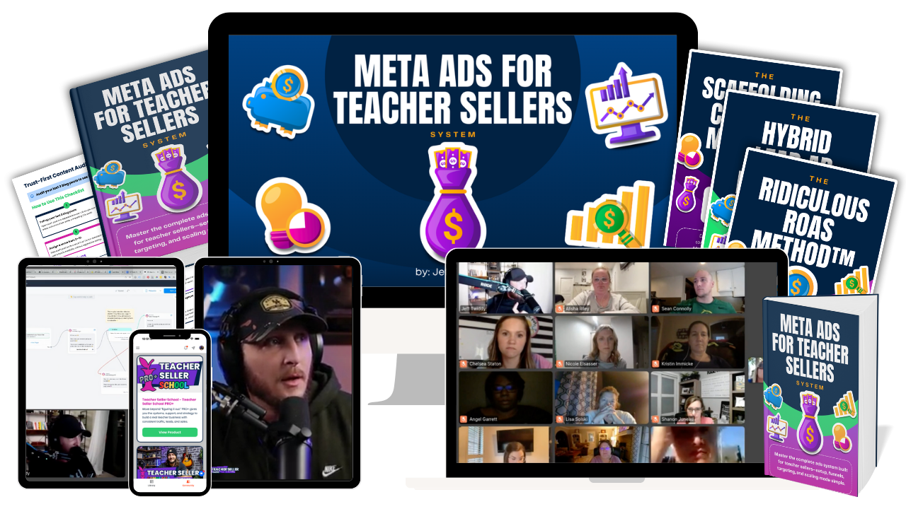 The Meta Ads for Teacher Sellers course