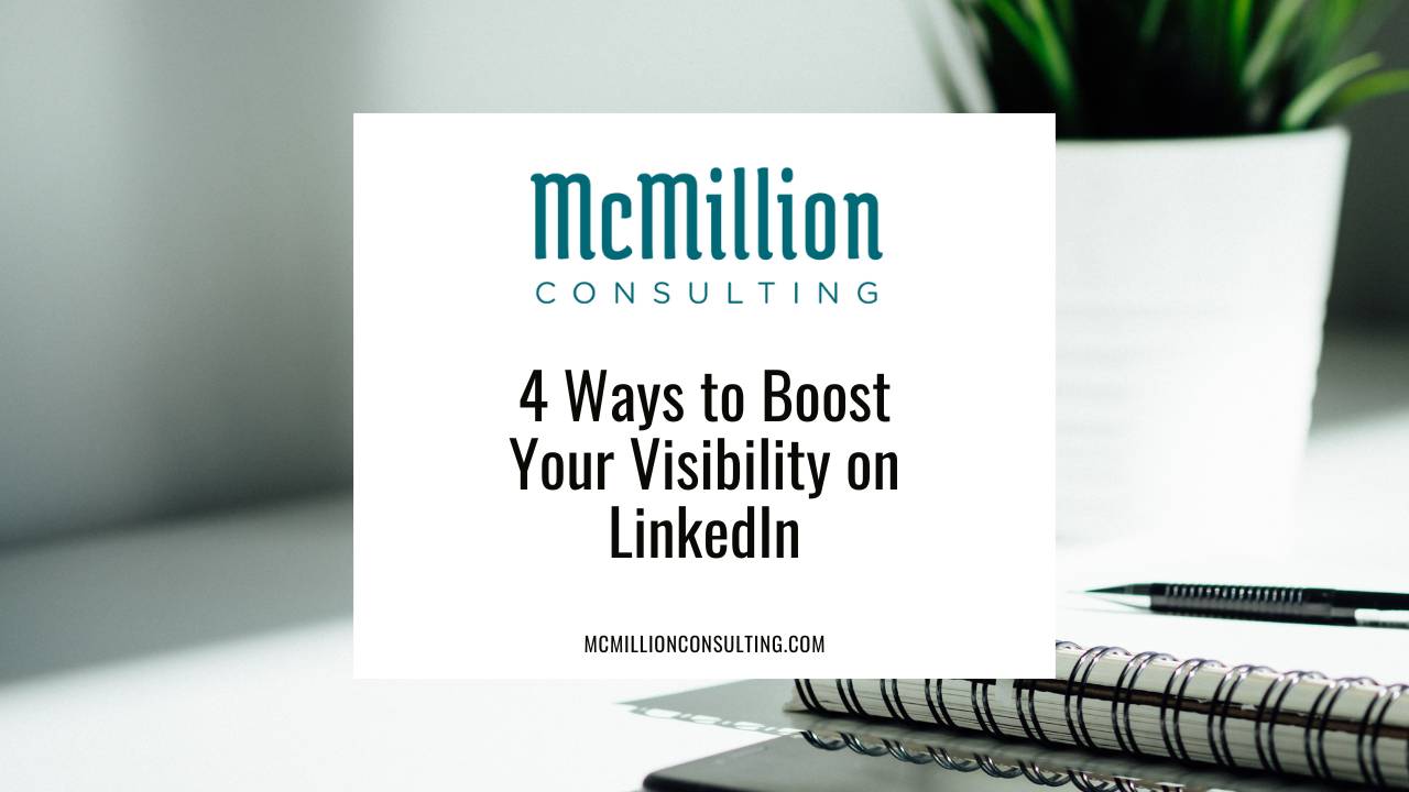 Photo inspiration: Visual Reference: 4 Ways To Boost Your Visibility On Linkedin
