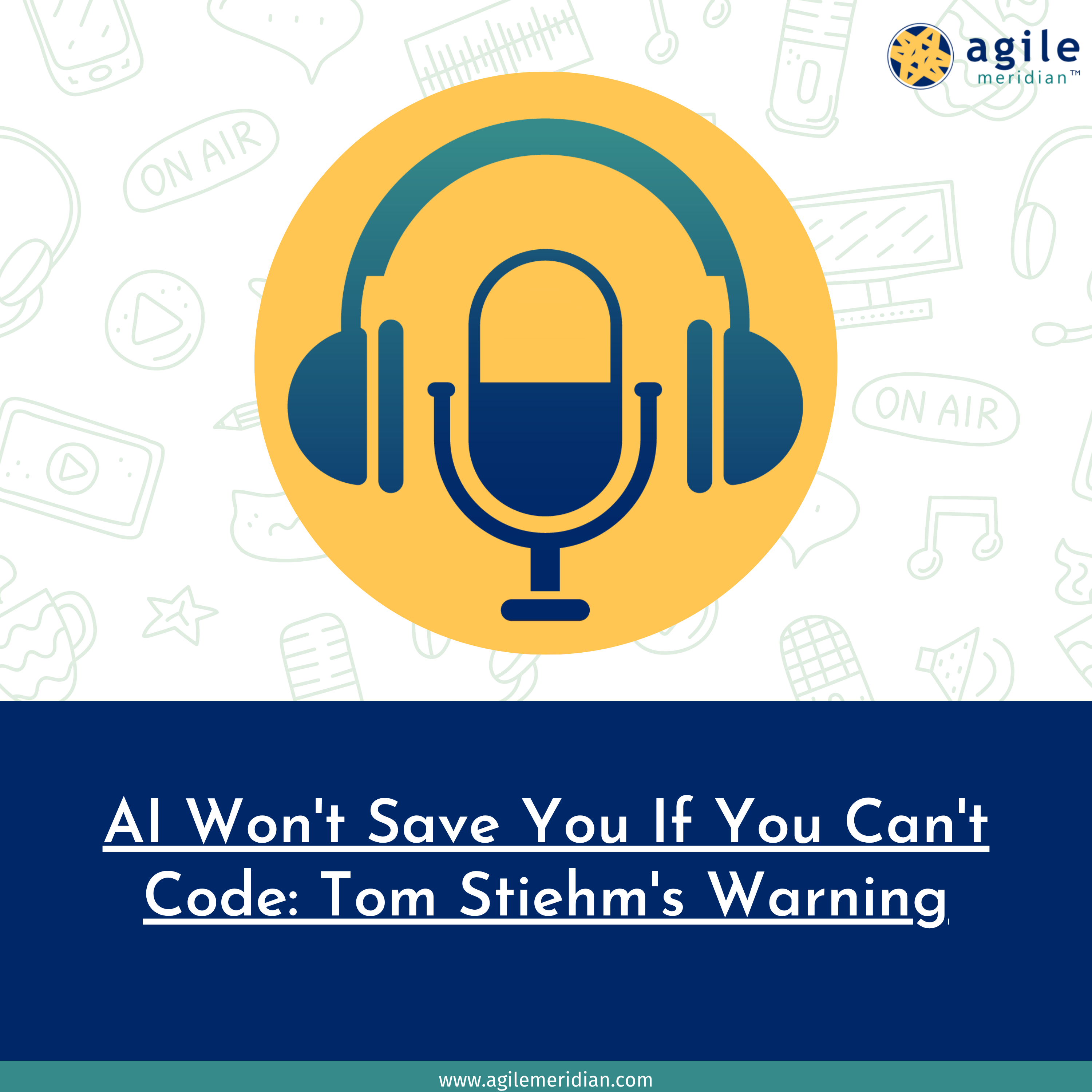 AI Won't Save You If You Can't Code: Tom Stiehm's Warning episode artwork