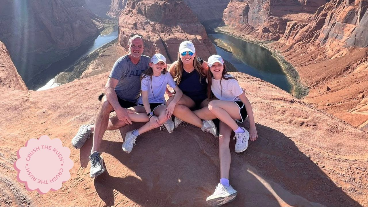 business strategist for female entrepreneurs Holly Haynes with family, how we used credit card points to pay for family travel