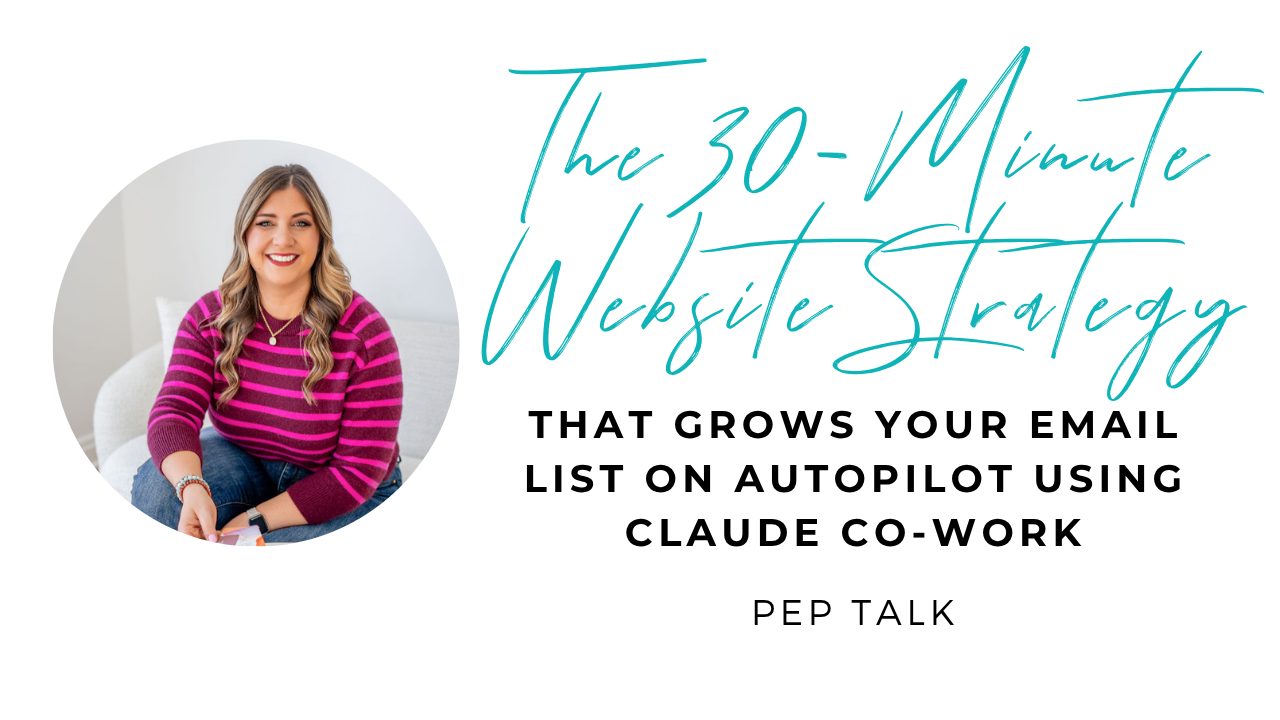 The 30-Minute Website Strategy That Grows Your Email List on Autopilot using Claude Co-Work
