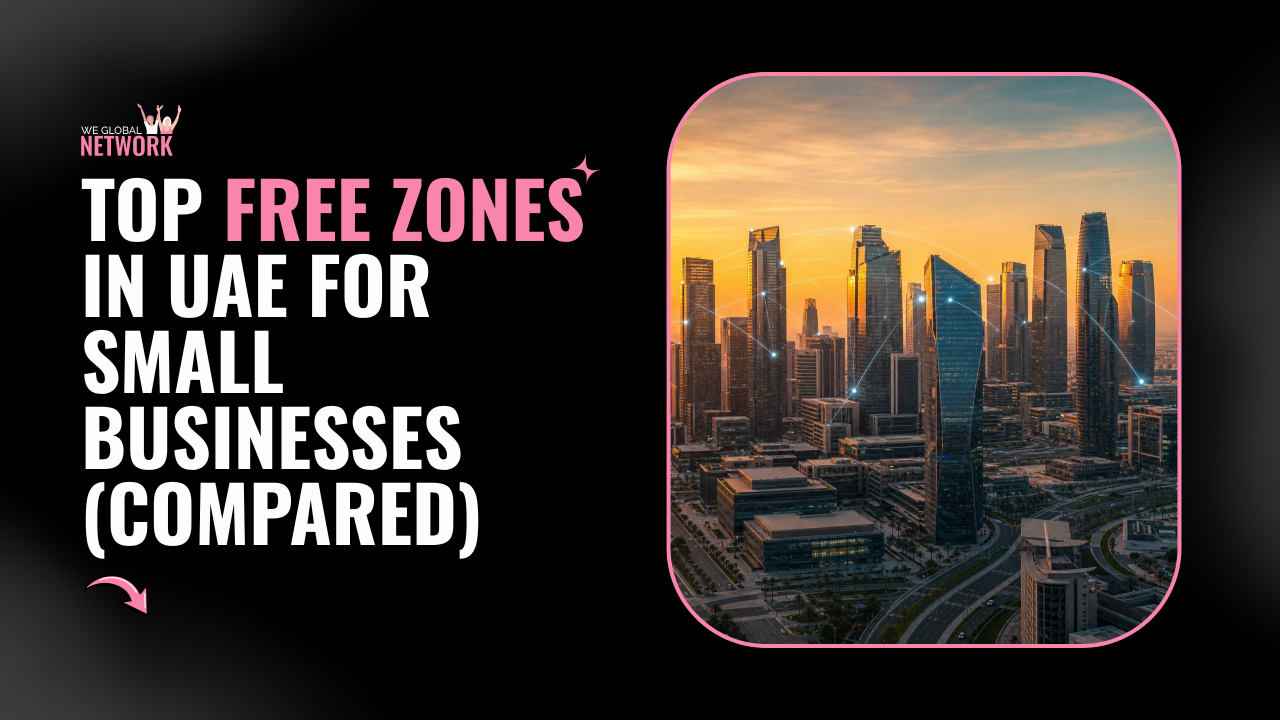 Comparison of UAE free zones for small businesses, startups, and entrepreneurs in 2026