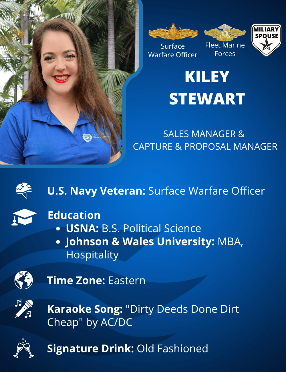 Photo of Kiley Stewart, a Capture and Proposal Manager at Trident Proposal Management