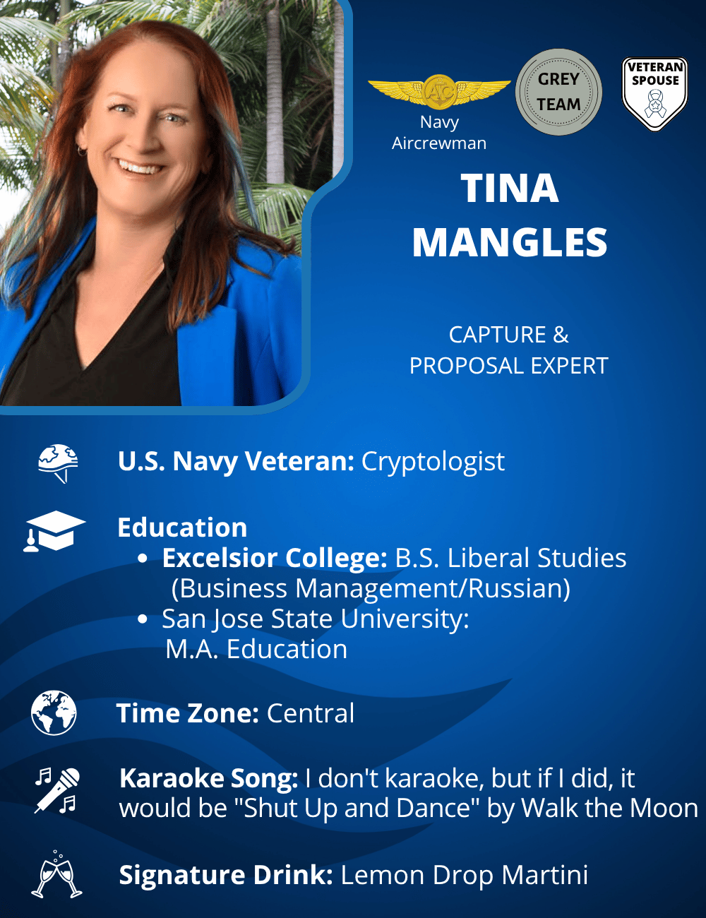 Photo of Tina Mangles, a Capture and Proposal Expert at Trident Proposal Management