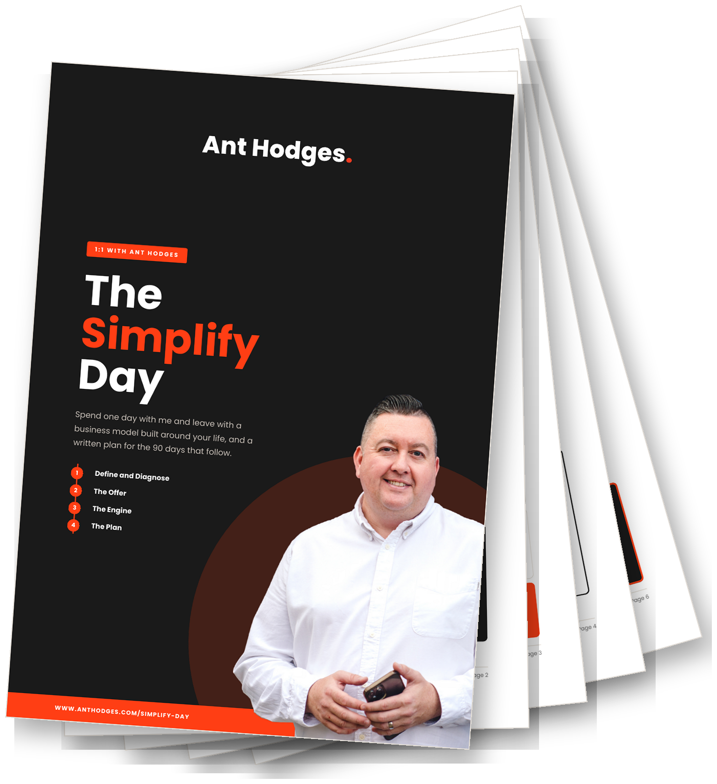 The Simplify Day brochure by Ant Hodges