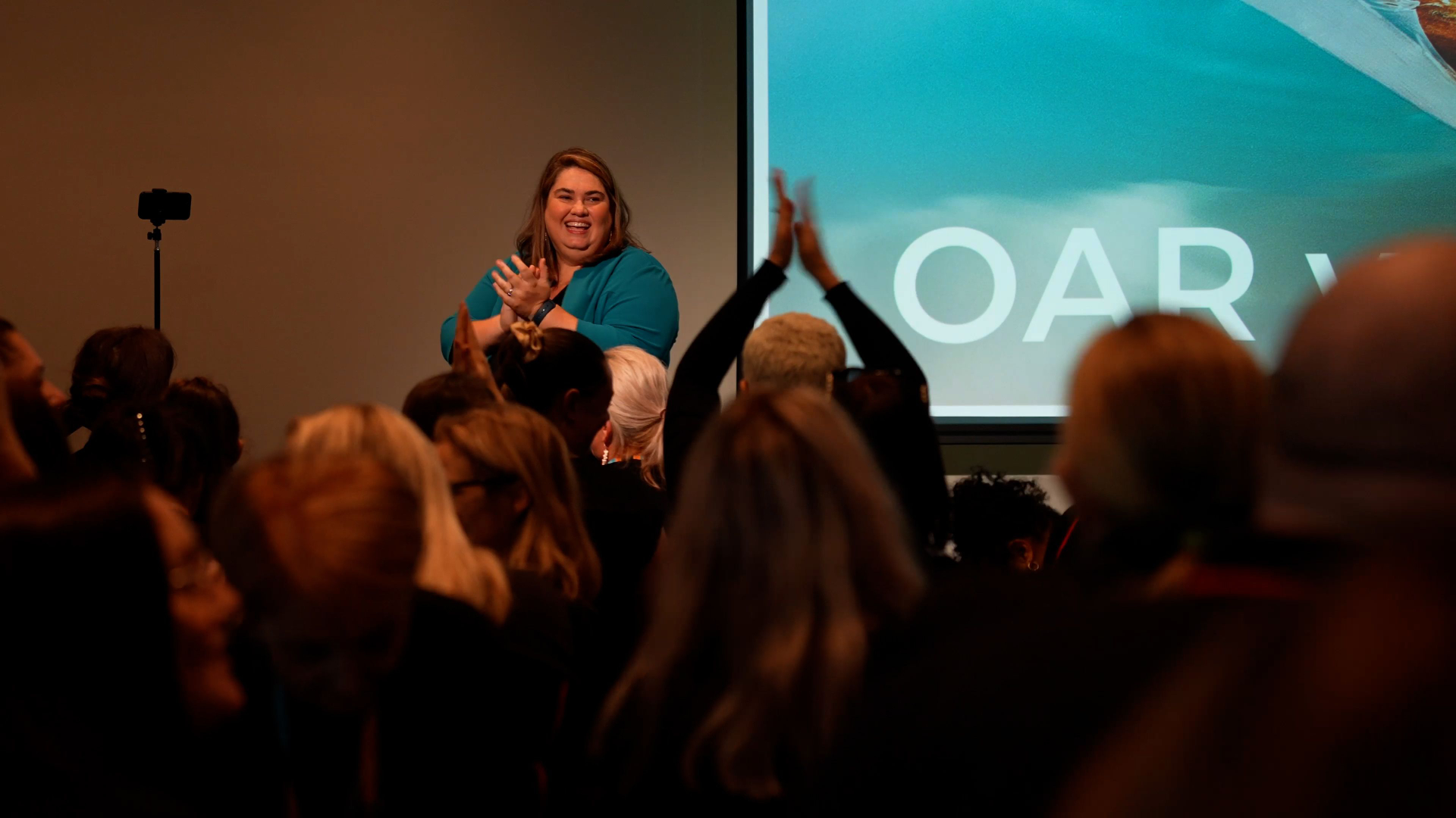 Meredith Wilson delivering the Leadershift program