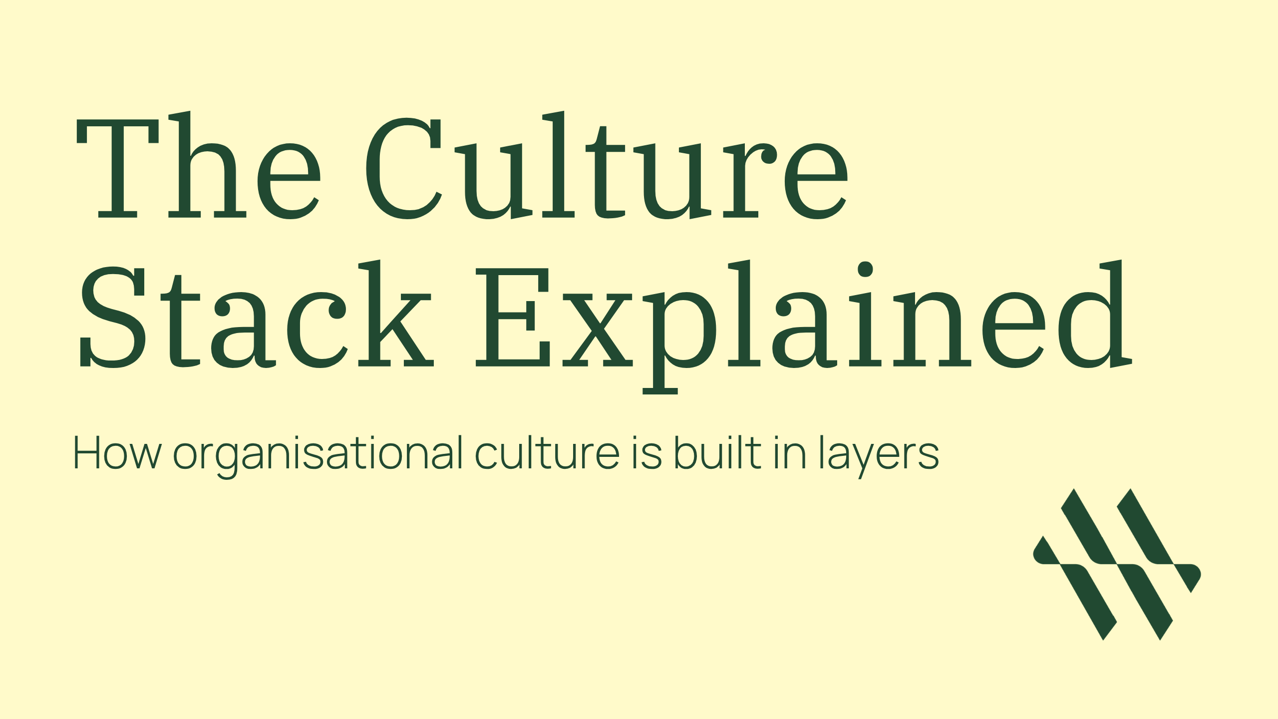 Meredith Stack The Culture Stack Explained | Meredith Wilson