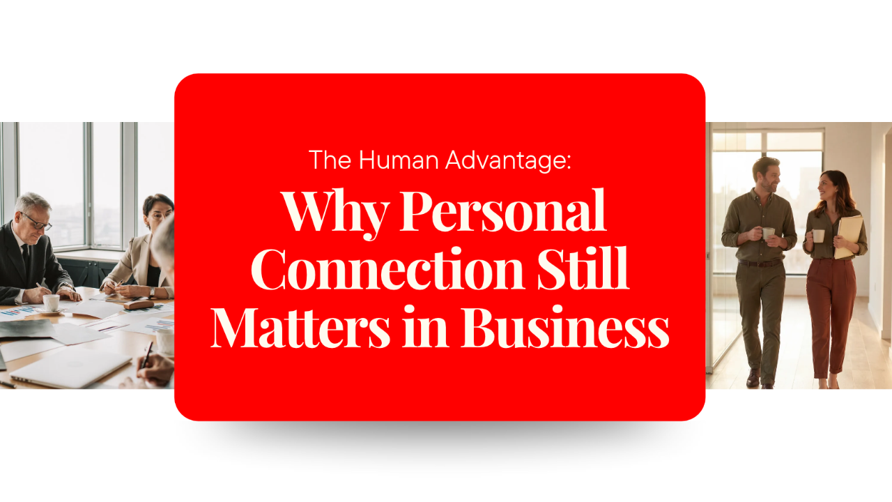 Why Human Connection Matters in Personal Branding