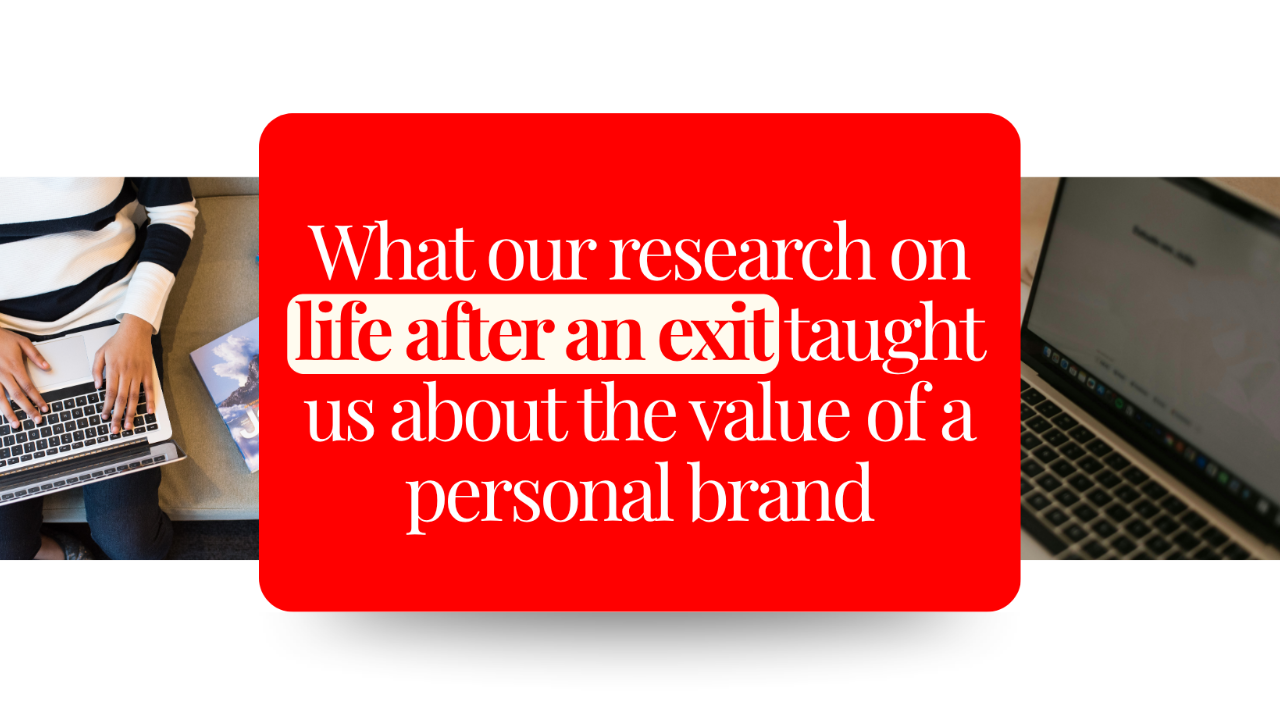 Life after an exit: founder identity beyond the business