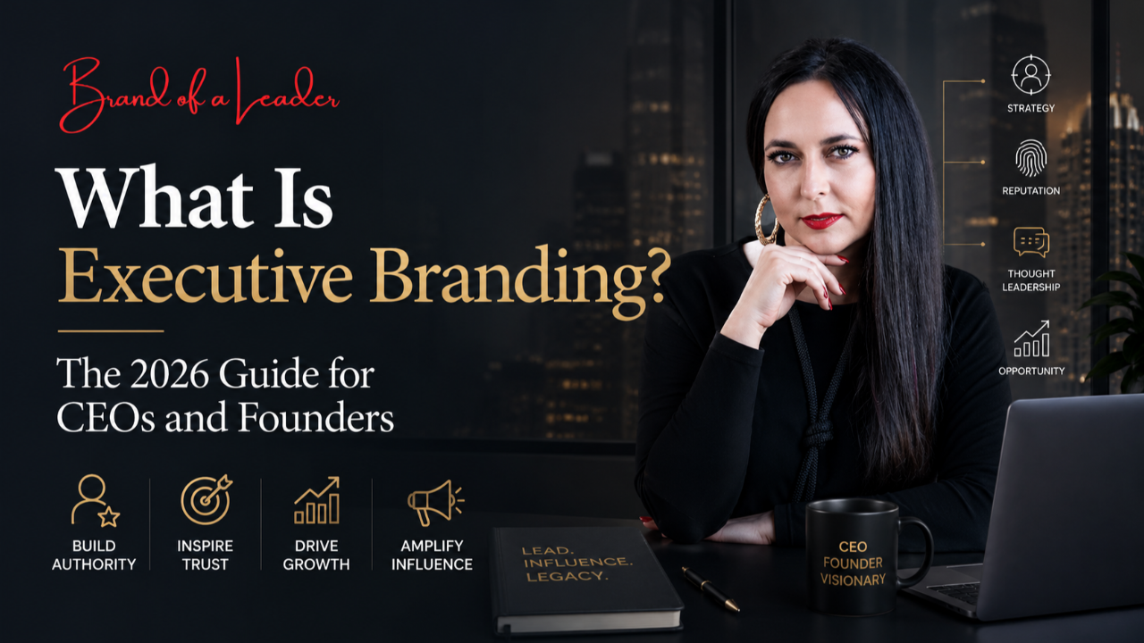 What Is Executive Branding The 2026 Guide for CEOs and Founders