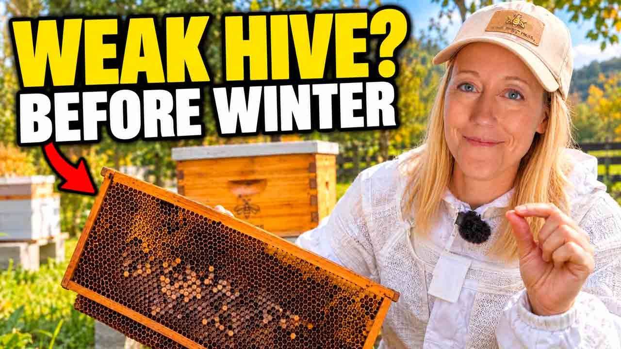combine weak beehive beekeeping