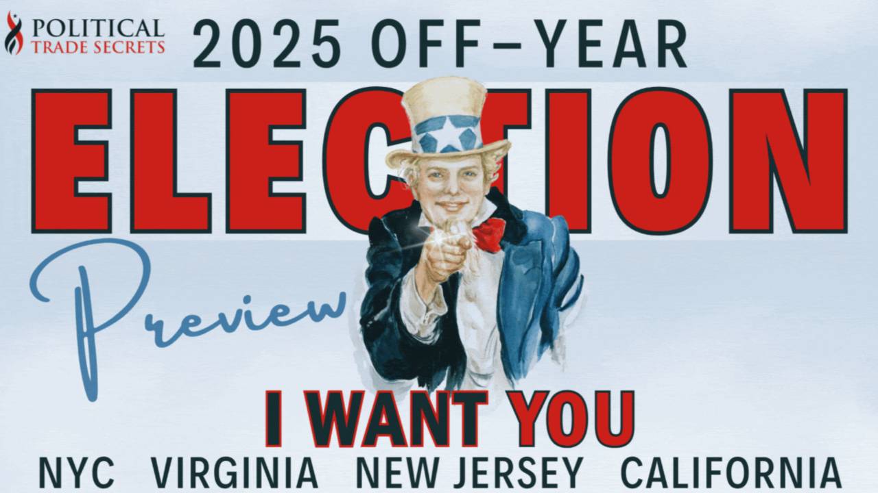 🗳 Political Trade Secrets: 2025 Off-Year Elections Preview