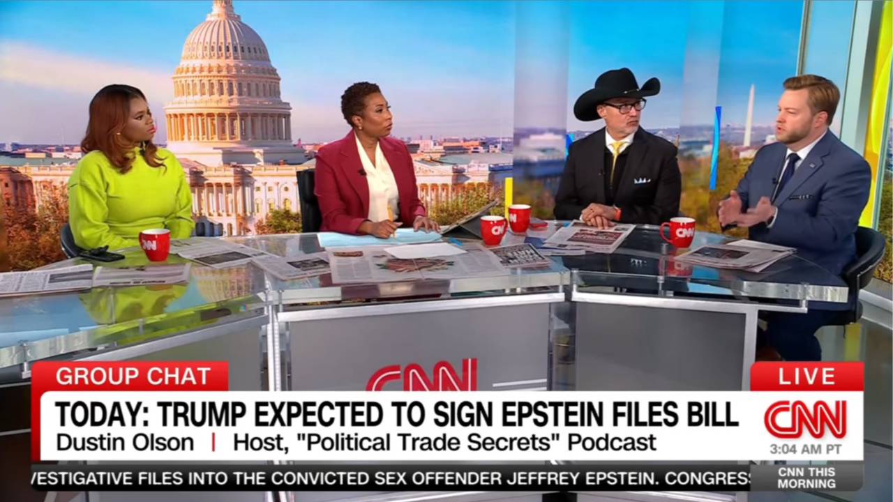 Olson CNN In-Studio: Epstein Files, Immigration, & Dem Transformation