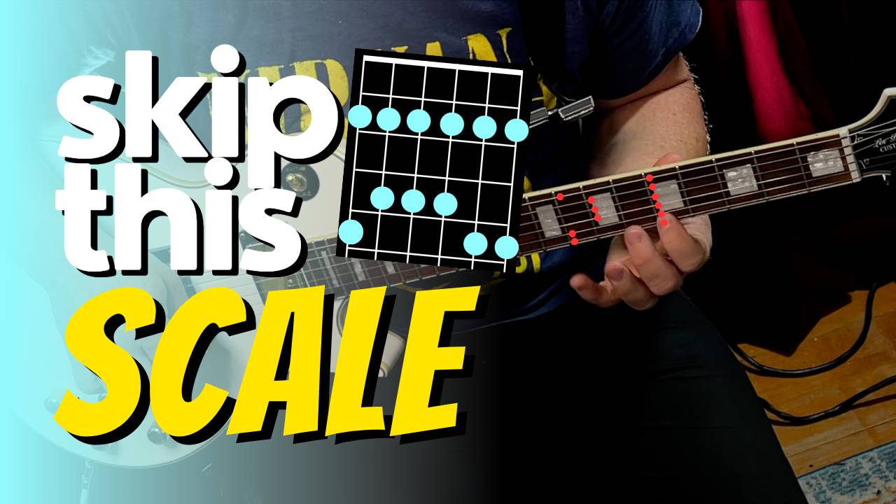 Scale. Skip Why you should skip the minor pentatonic box & learn this scale first