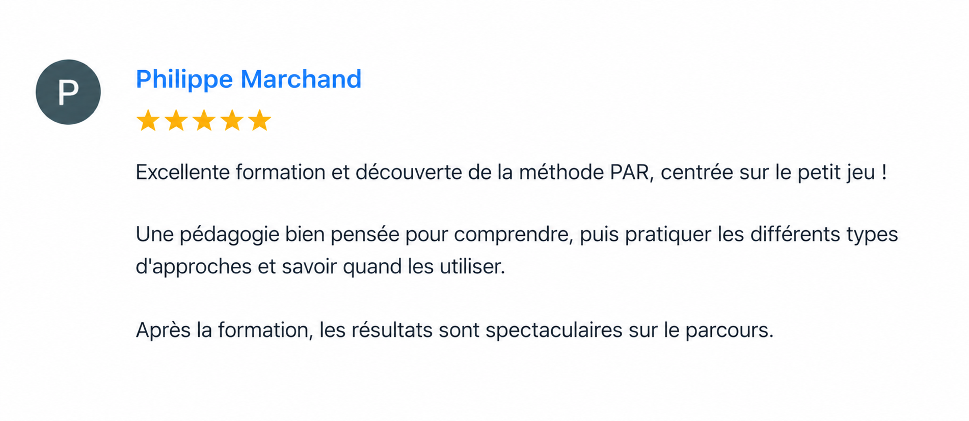 Témoignage de Philippe Marchand