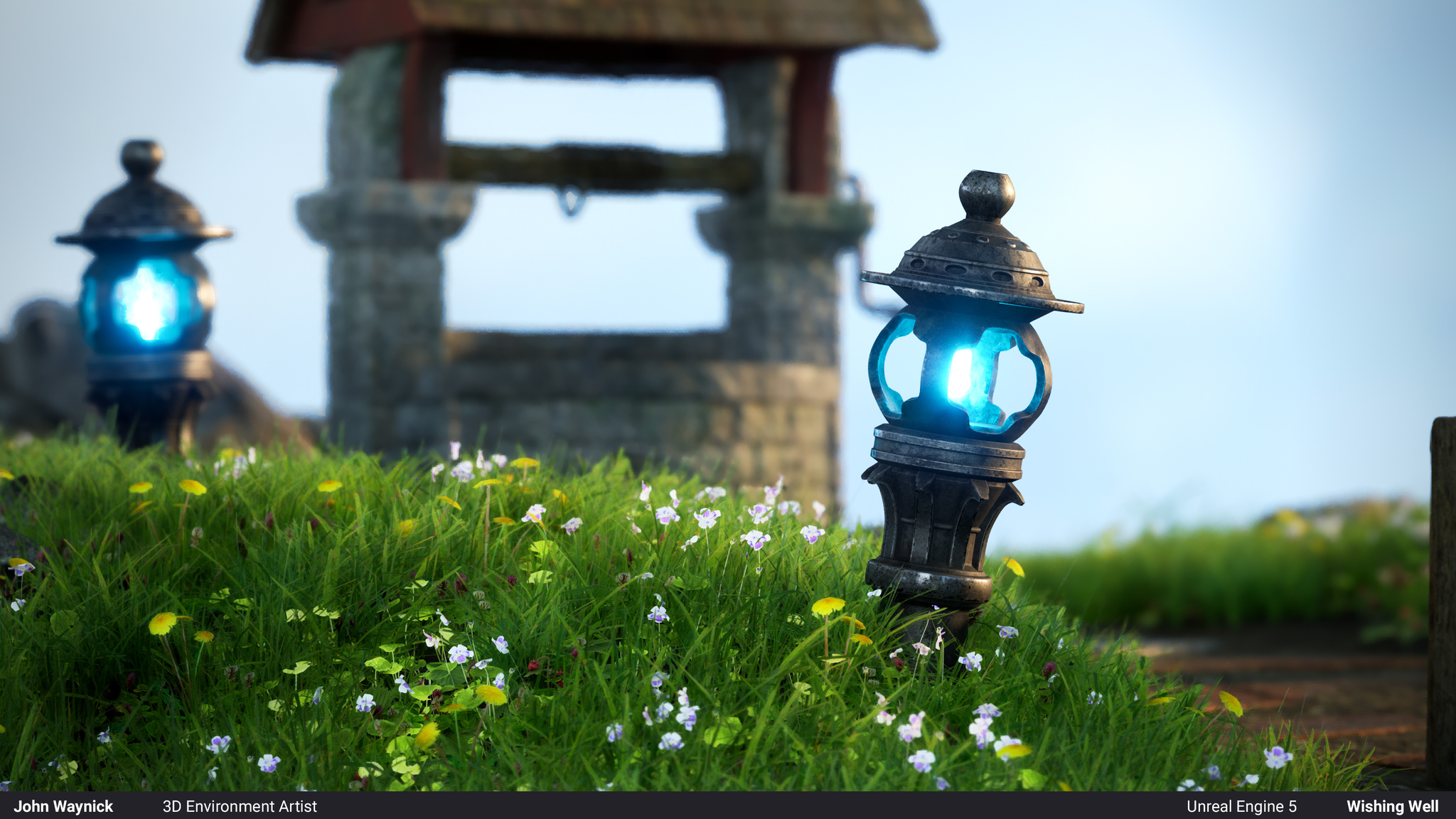 Well Made For A Game Using Unreal Engine