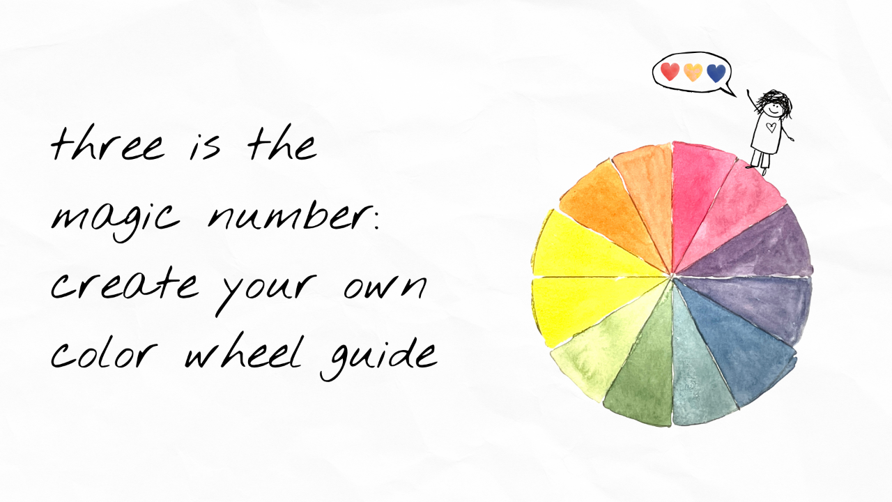 3 is the Magic Number: Create Your Own Color Wheel Guide
