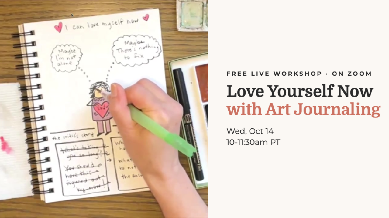 Love Yourself Now free live workshop