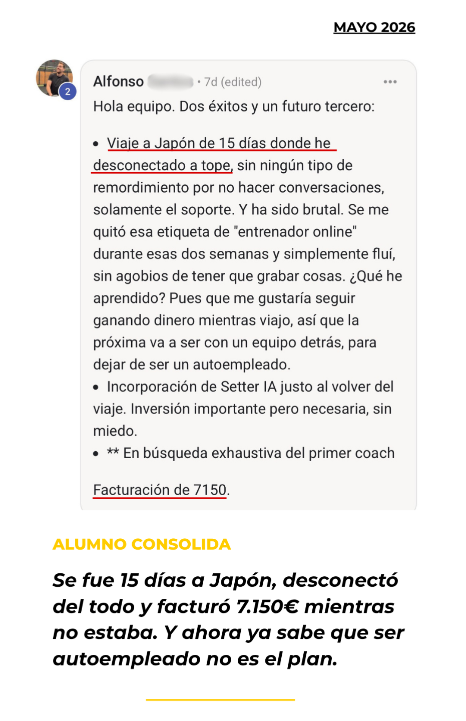 Formación ser entrenador online