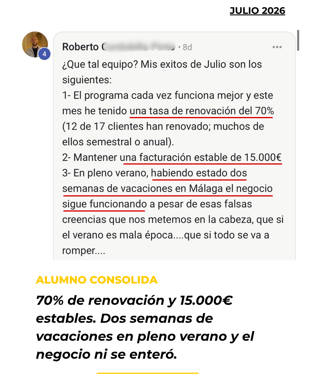 opiniones academia entrenadores online