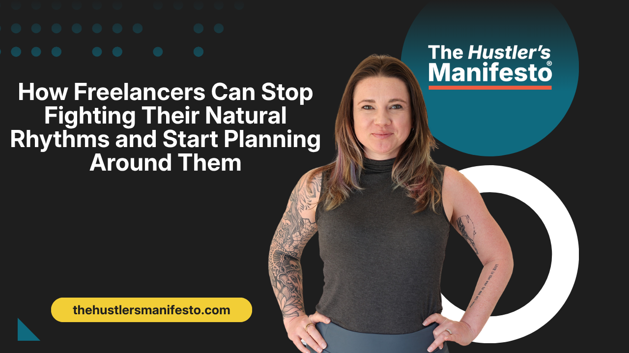 Discover how freelancers can work with their natural rhythms.