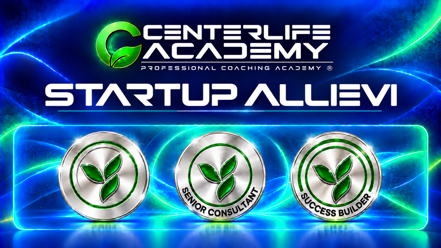 Startup Allievi - Distributore 25%, Senior Consultant, Success Builder
