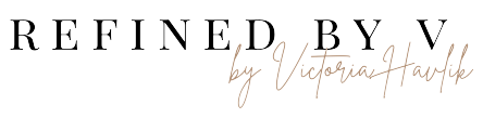 Refined by V by Victoria Havlik logo