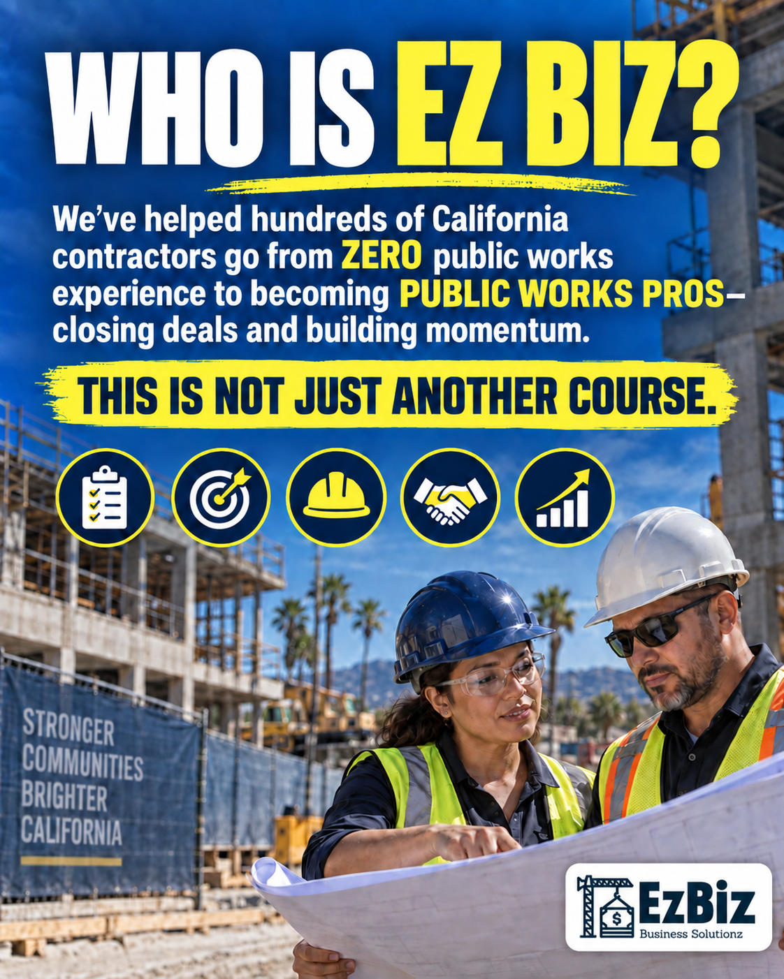 EZ Biz helps California contractors pursue public works