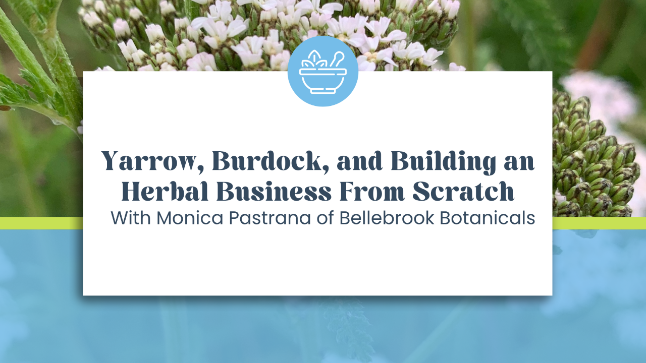 Yarrow, Burdock, and Building an Herbal Business From Scratch