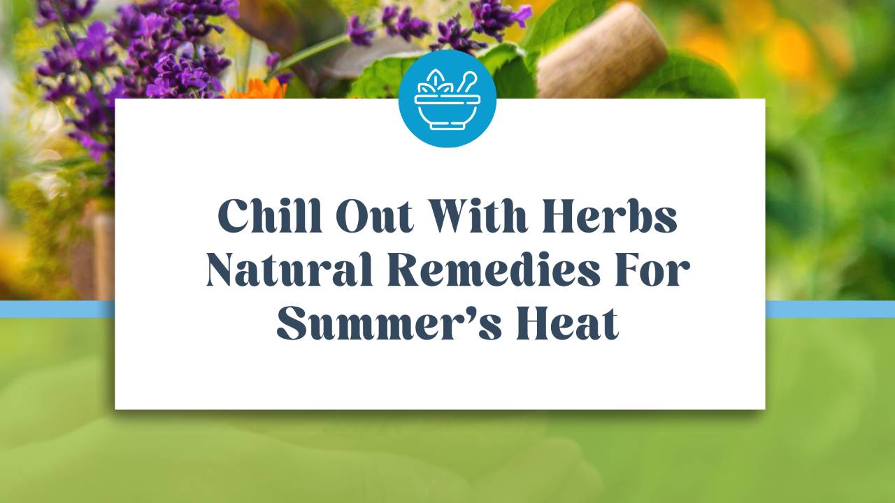 Chill Out With Herbs: Natural Remedies For Summer's Heat