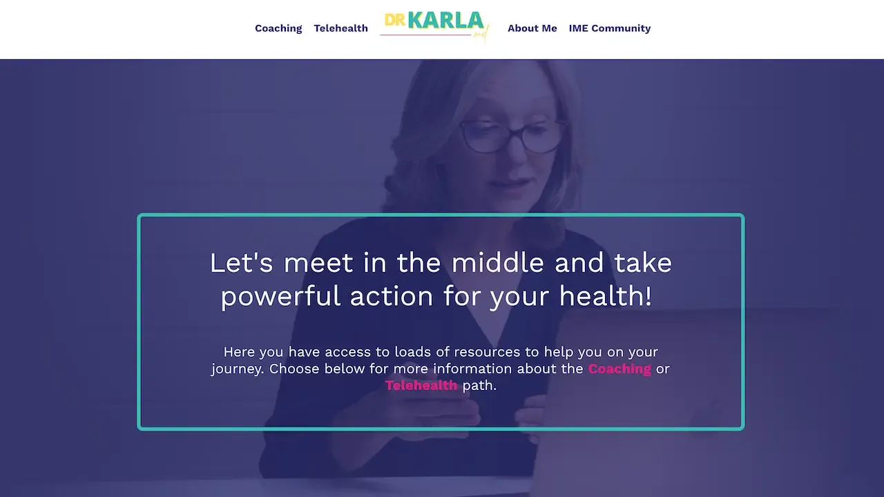 Dr Karla MD Website
