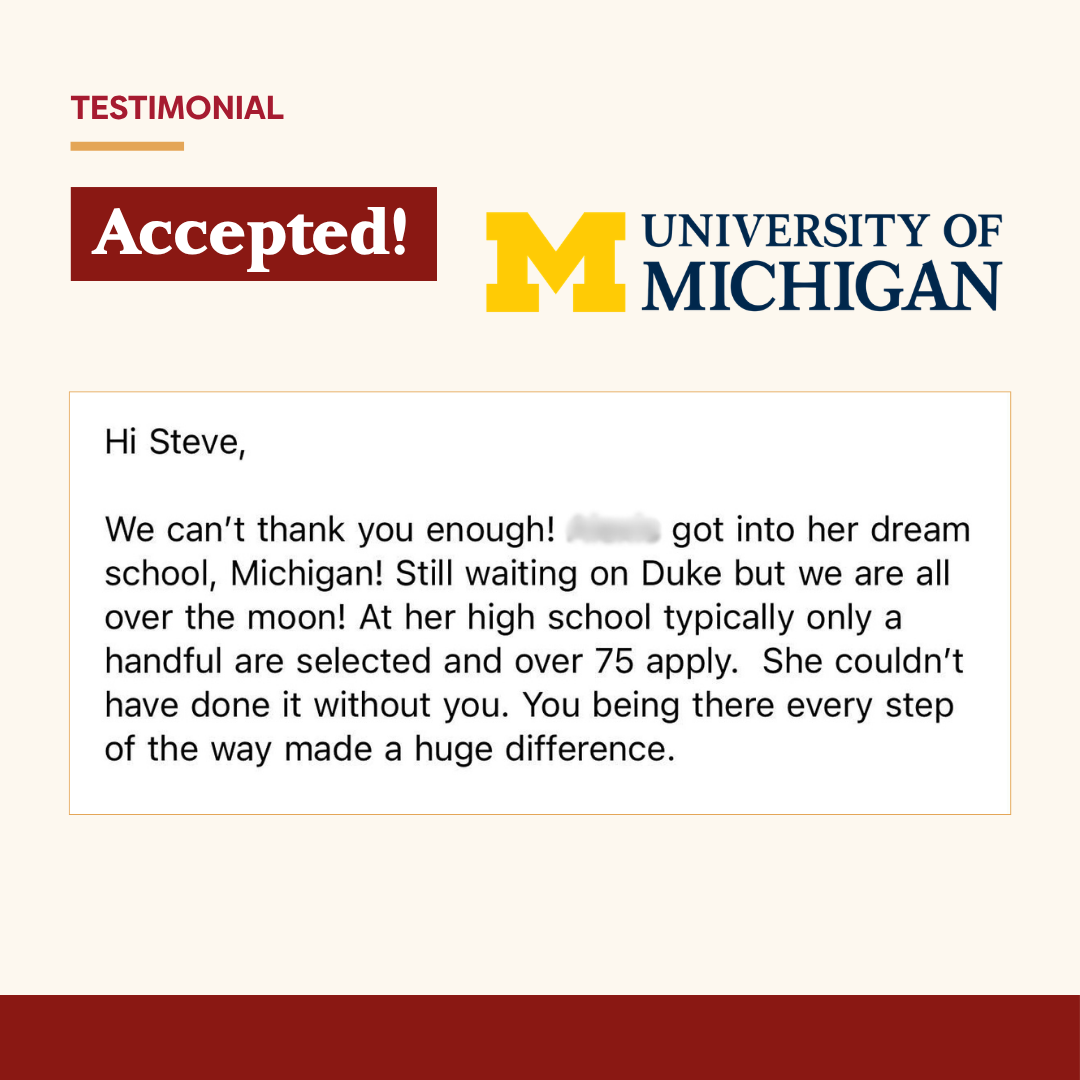 Student success story