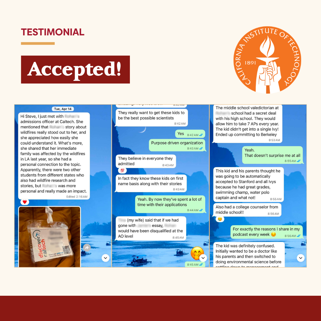 Student success story