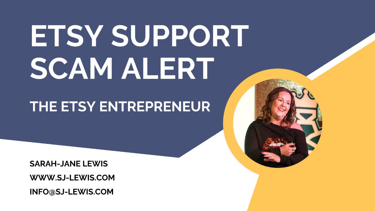 Etsy Support Scam Alert