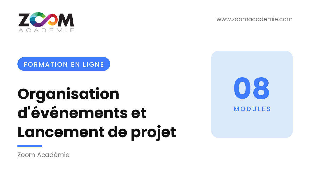 Organisation d'événements et Lancement de projet 