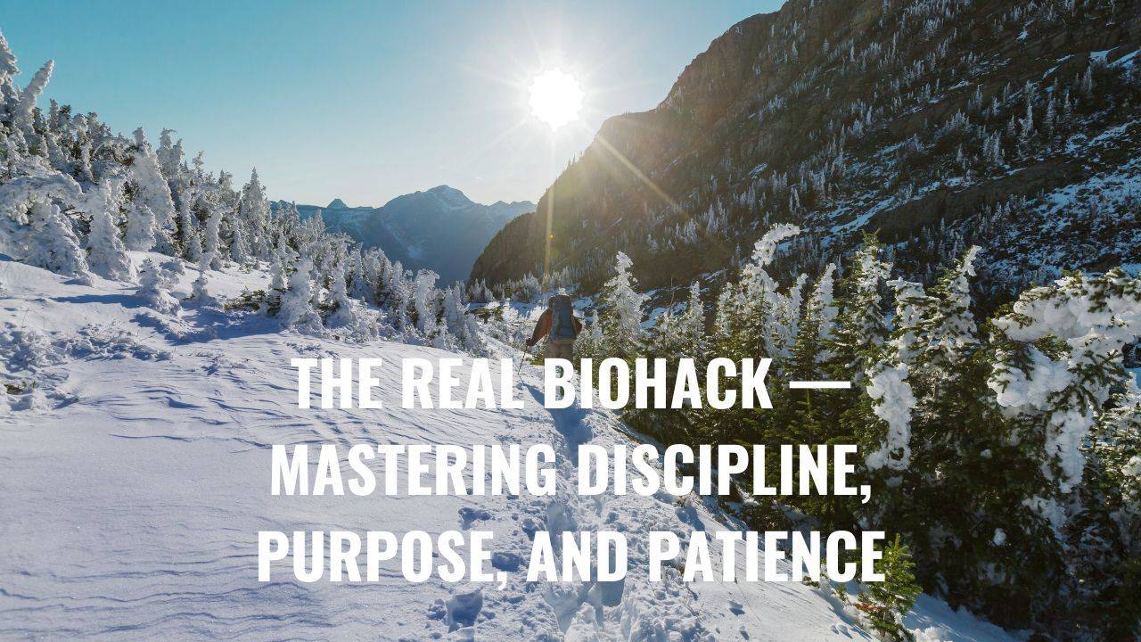 The Real Biohack — Mastering Discipline, Purpose, and Patience