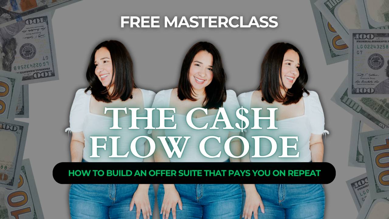 THE CASH FLOW CODE MASTERCLASS