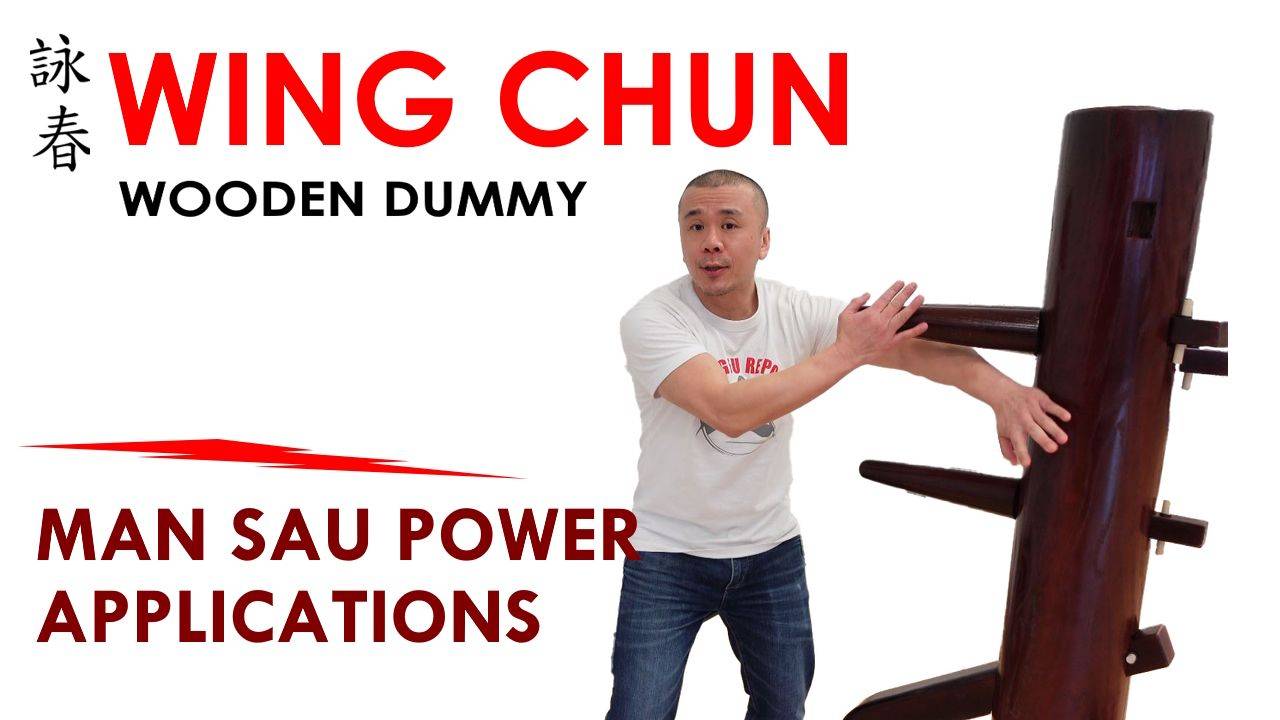 Wing Chun Dummy Man Sau Applications And Power Generation