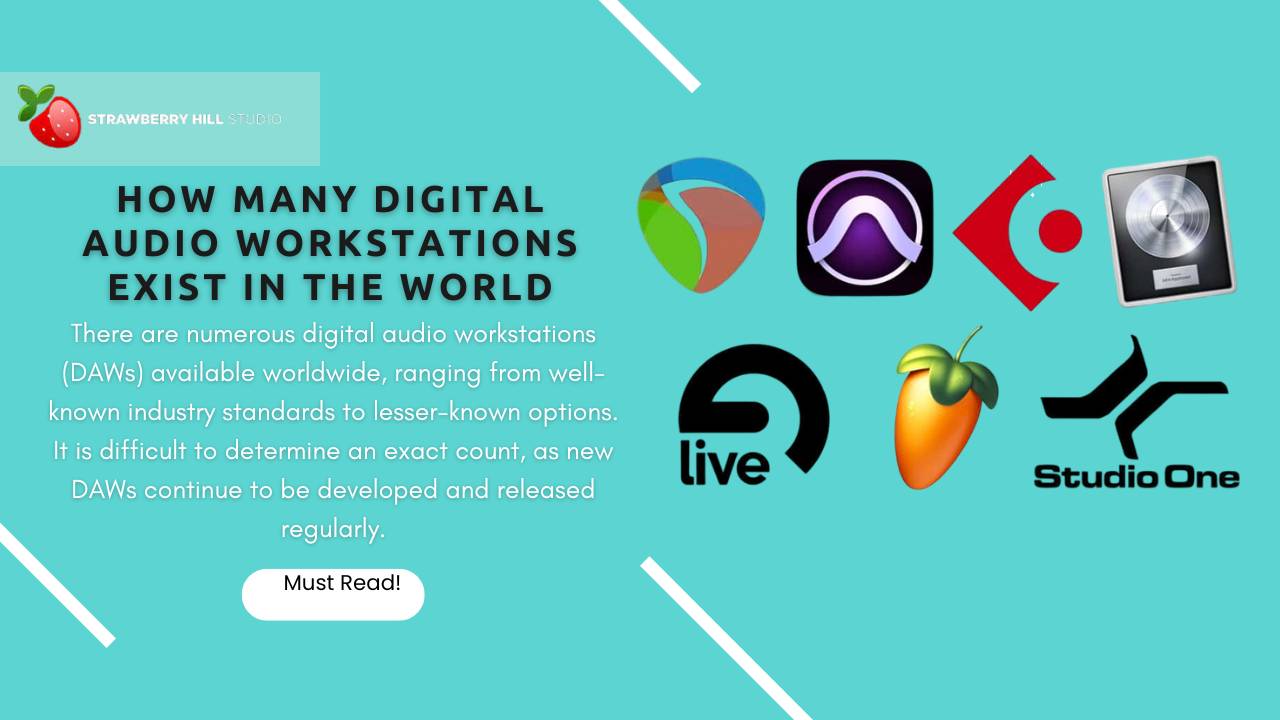 How Many Digital Audio Workstations Exist in the World?
