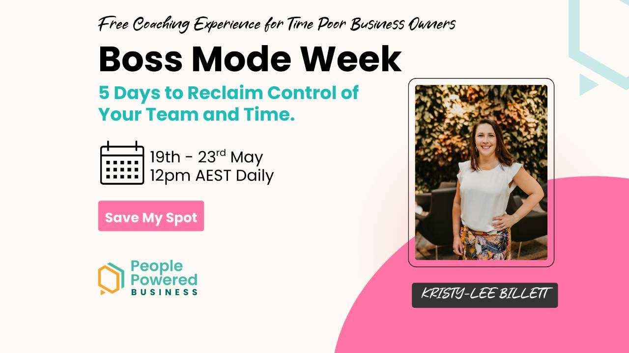 Boss Mode Week: 5 Days to Take Back Control of Your Team and Time
