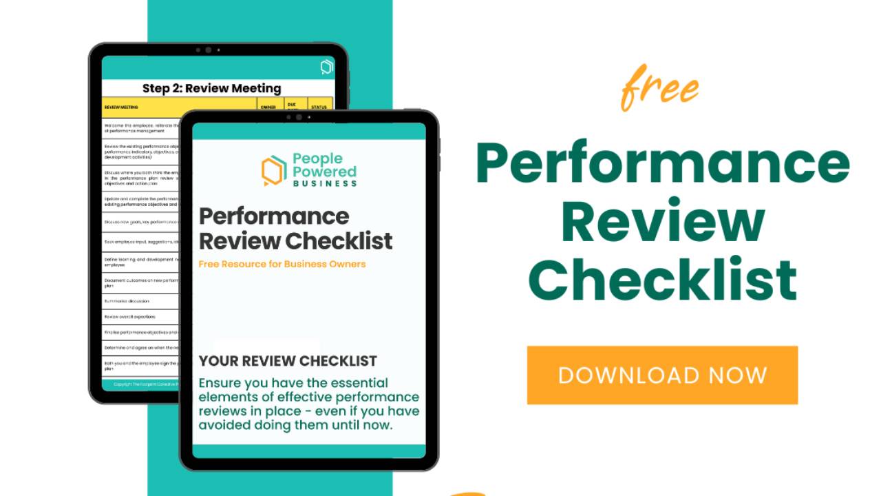 Performance Review Checklist