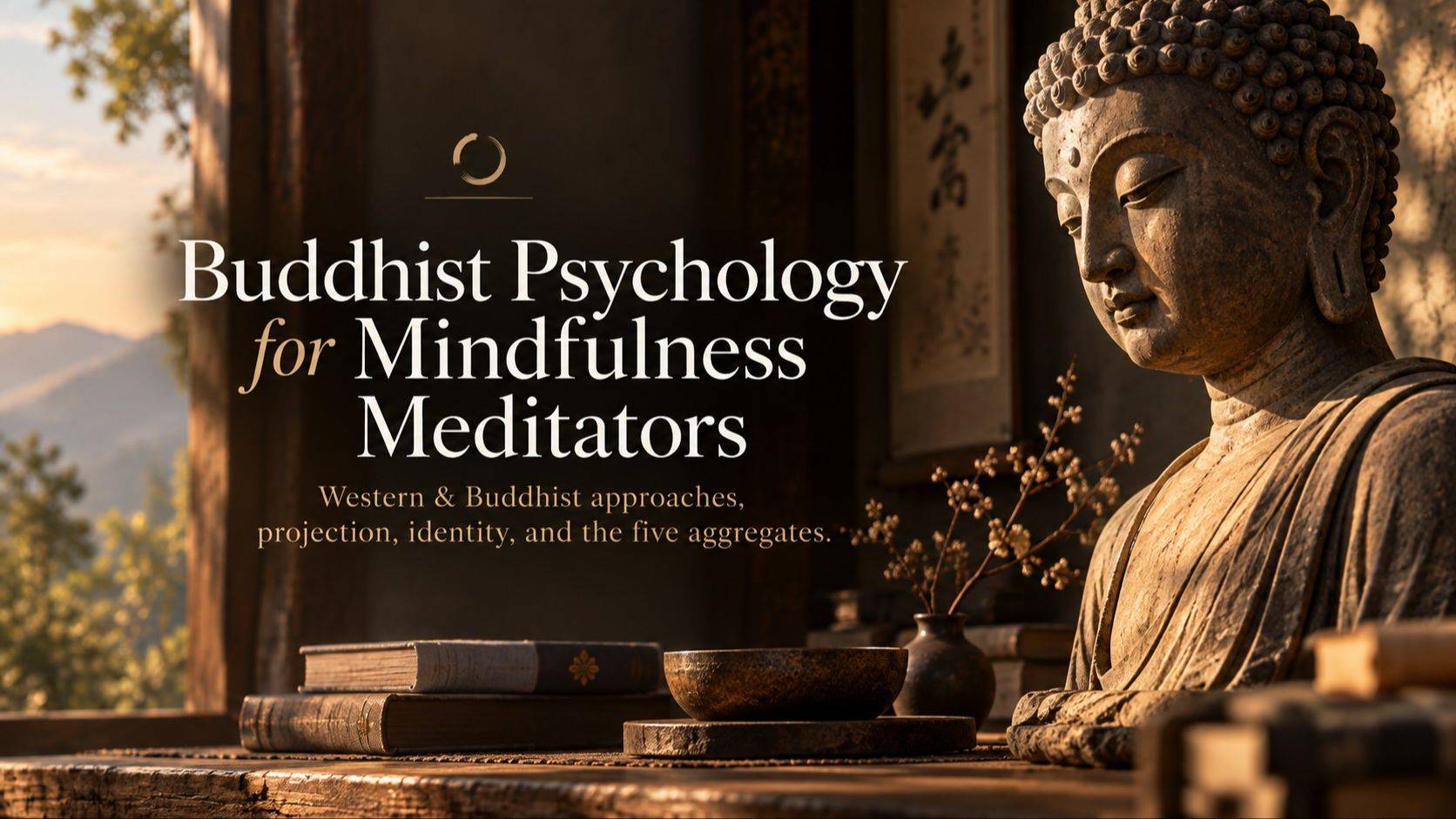 Buddhist Psychology for Mindfulness Meditators