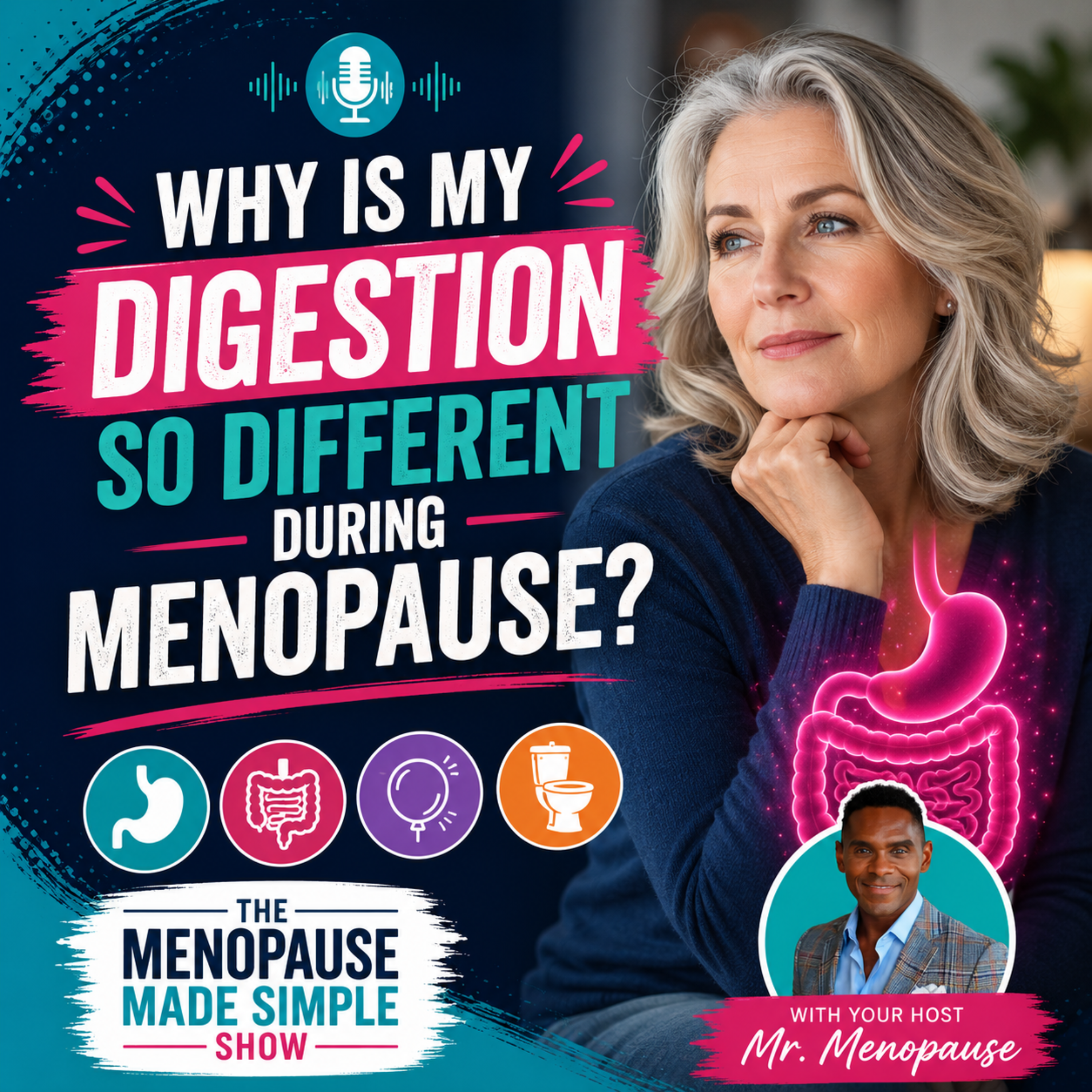 Why Is My Digestion So Different During Menopause? episode artwork