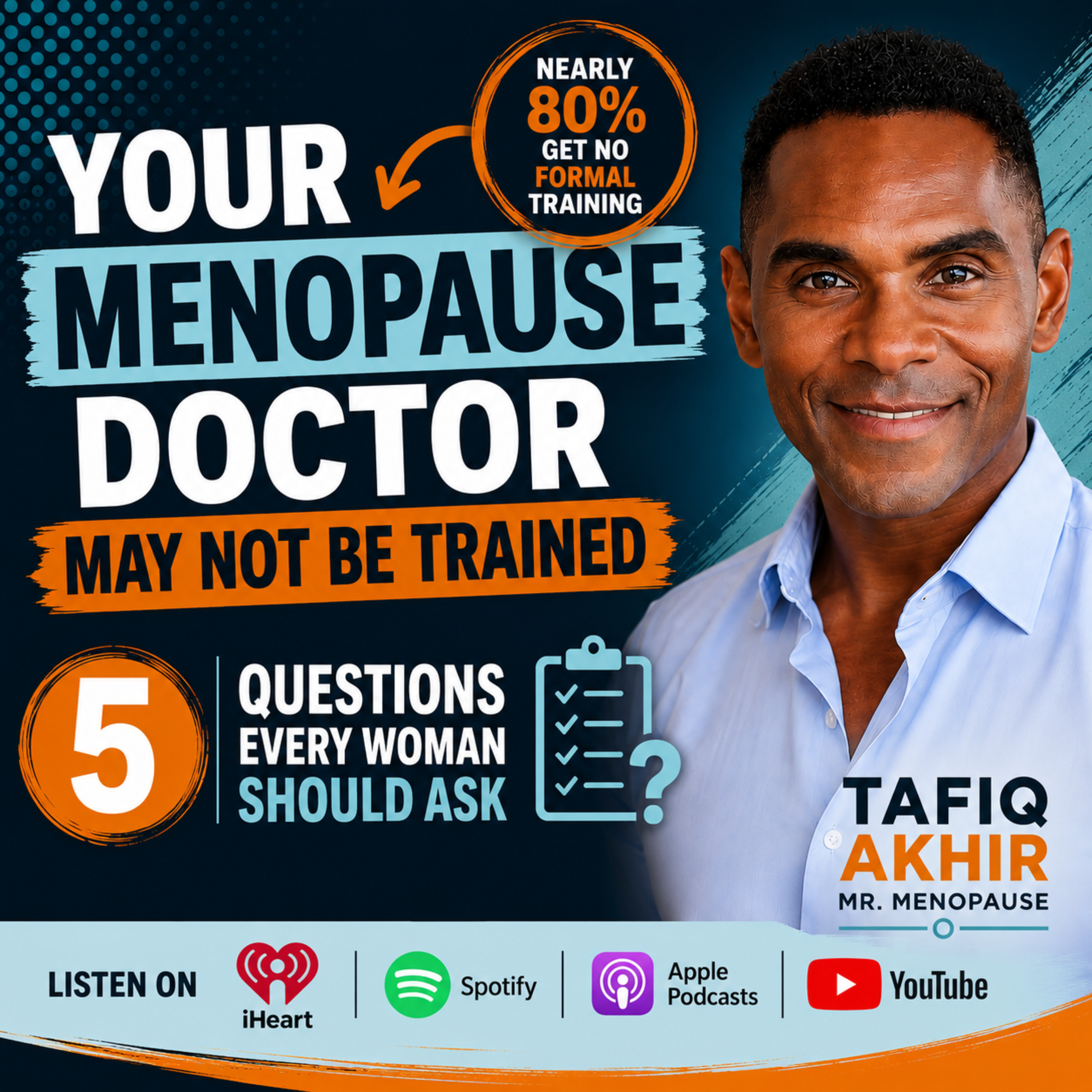Your Menopause Doctor May Not Be Trained | 5 Questions Every Woman Should Ask | Part One episode artwork