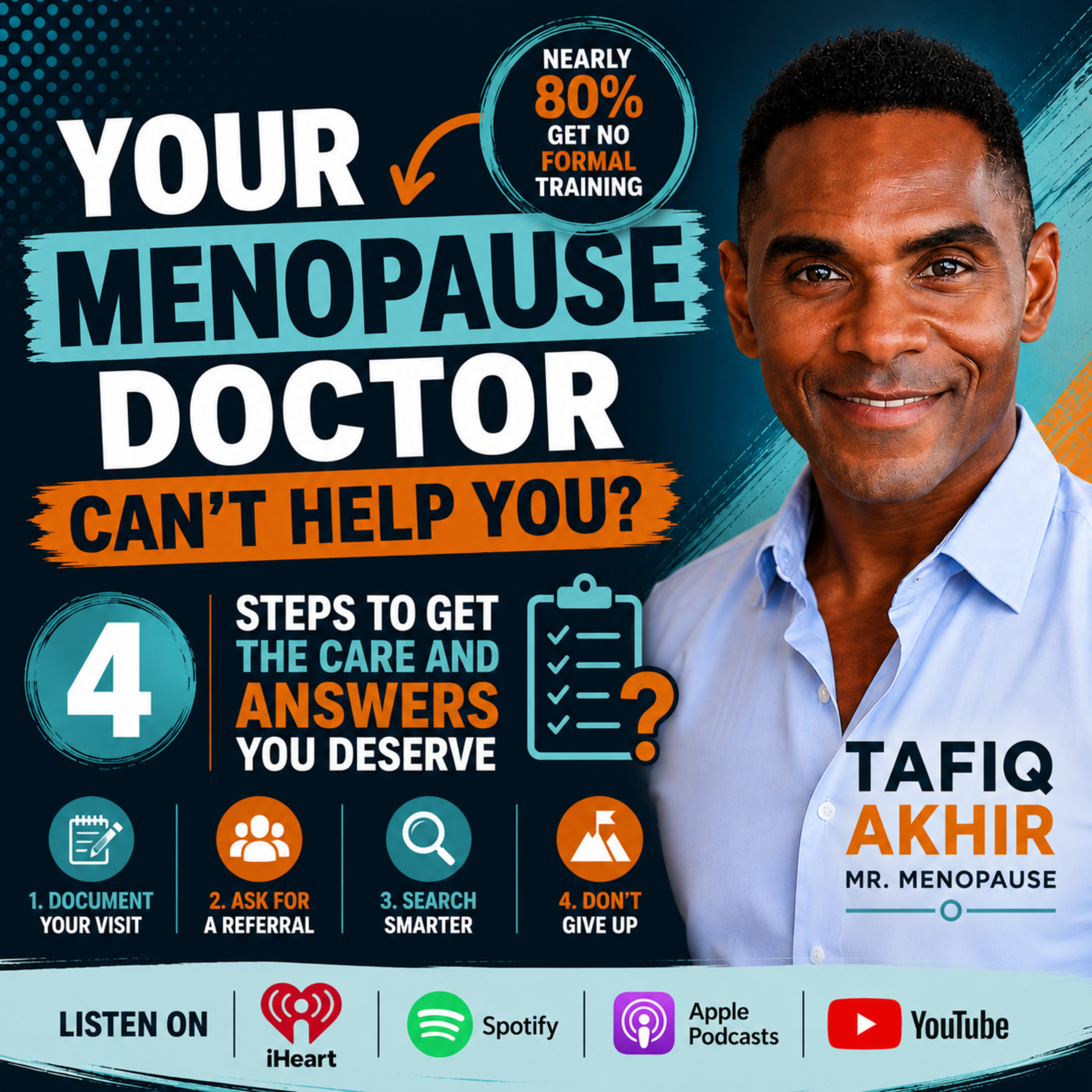 Your Menopause Doctor May Not Be Trained | What to Do If They Can't Help You | Part Two episode artwork