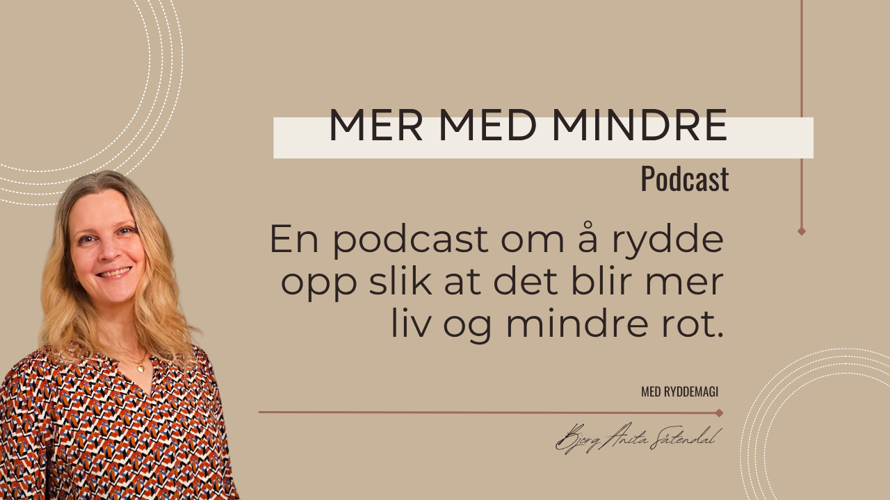 Podcast Mer med mindre er lansert