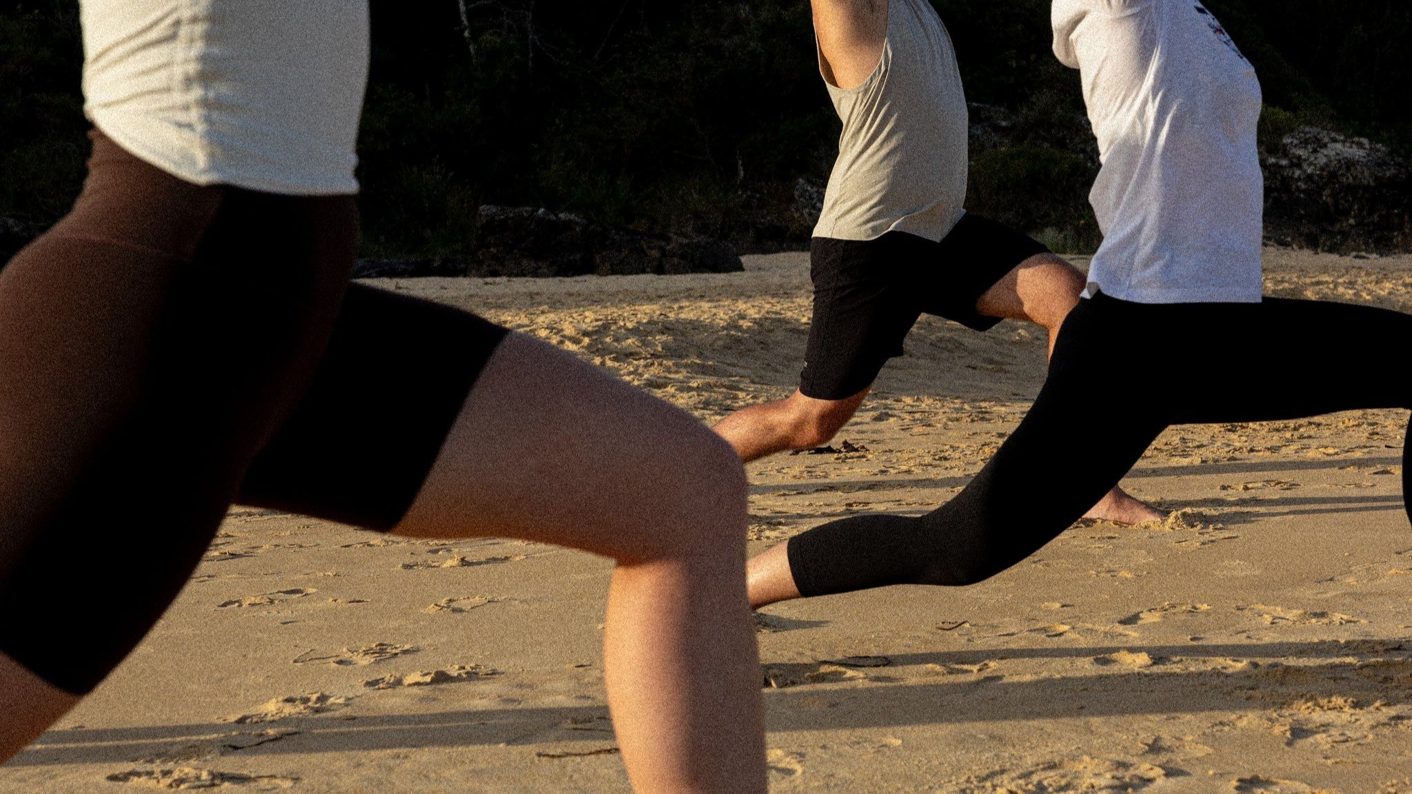 A person reaching to the light