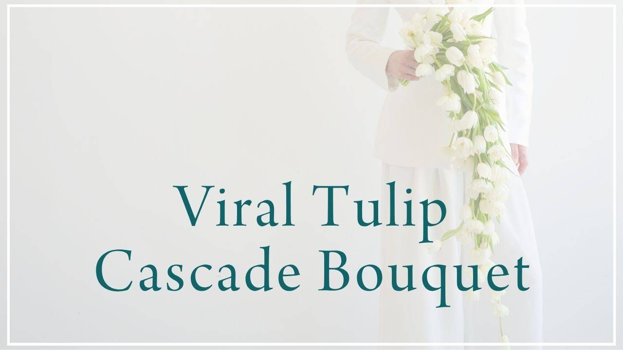 Viral Tulip Cascade Bouquet (May 2026)
