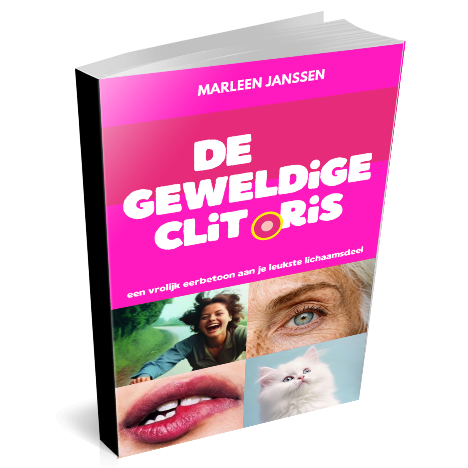 De Geweldige Clitoris — het gedrukte boek van Marleen Janssen