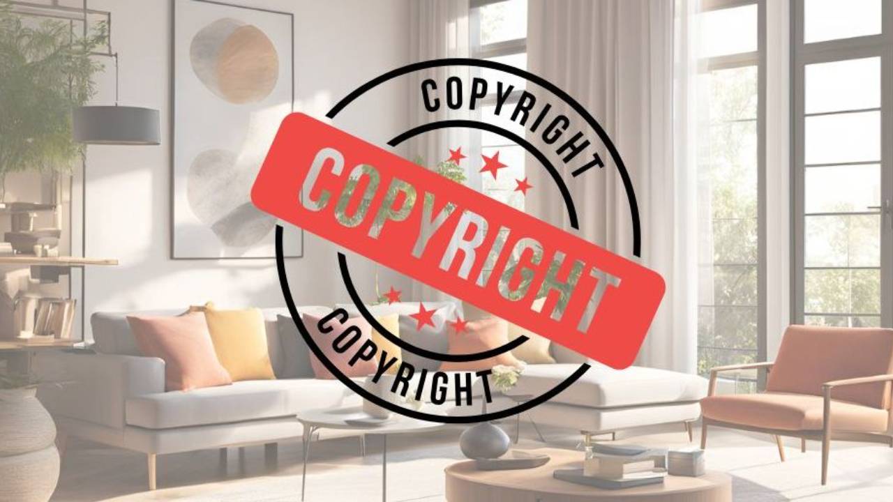 Must know Copyright rules for interior designers